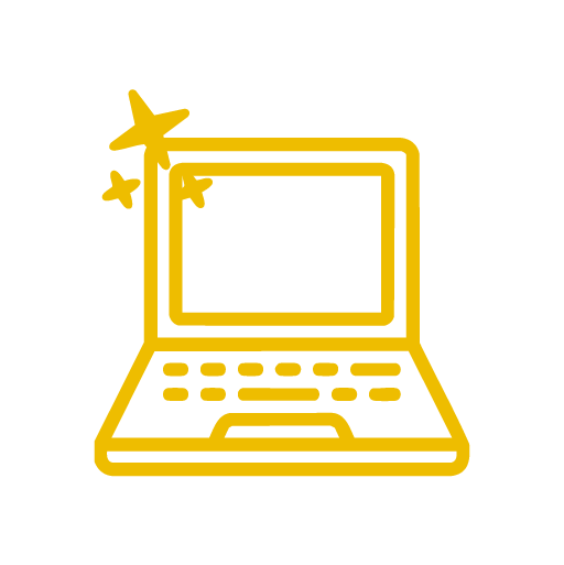 picto entretien pc jaune